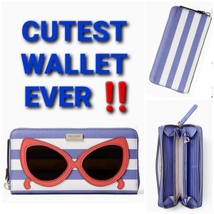 👀50% OFF - NWT‼️ 💕👛 Kate Spade ♠️ Wallet....S.U.P.E.R CUTE